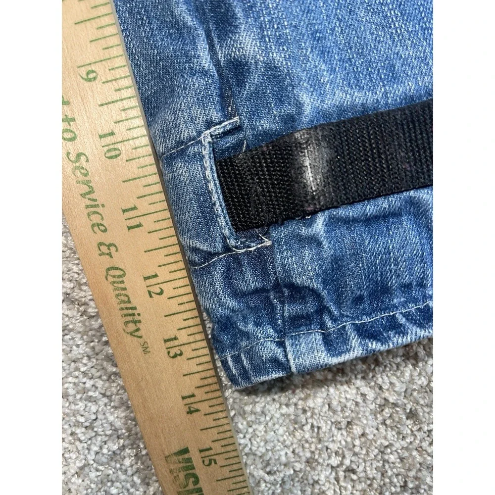 VTG Marithe Francois Girbaud Denim Cargo Shorts Size 36 Y2K Shuttle Tape Baggy